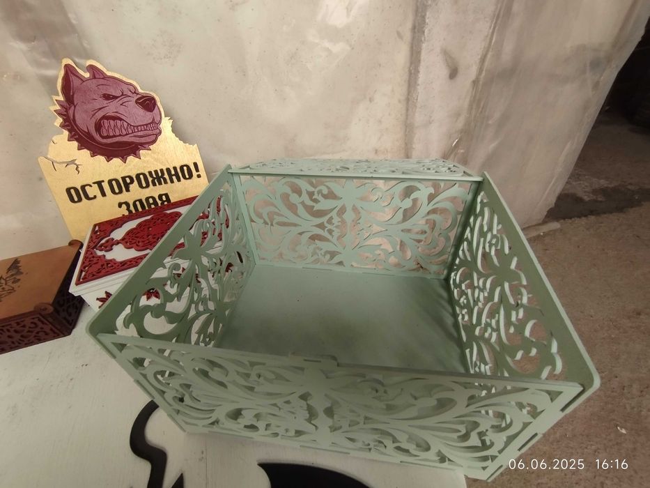 шкатулки из фанеры!