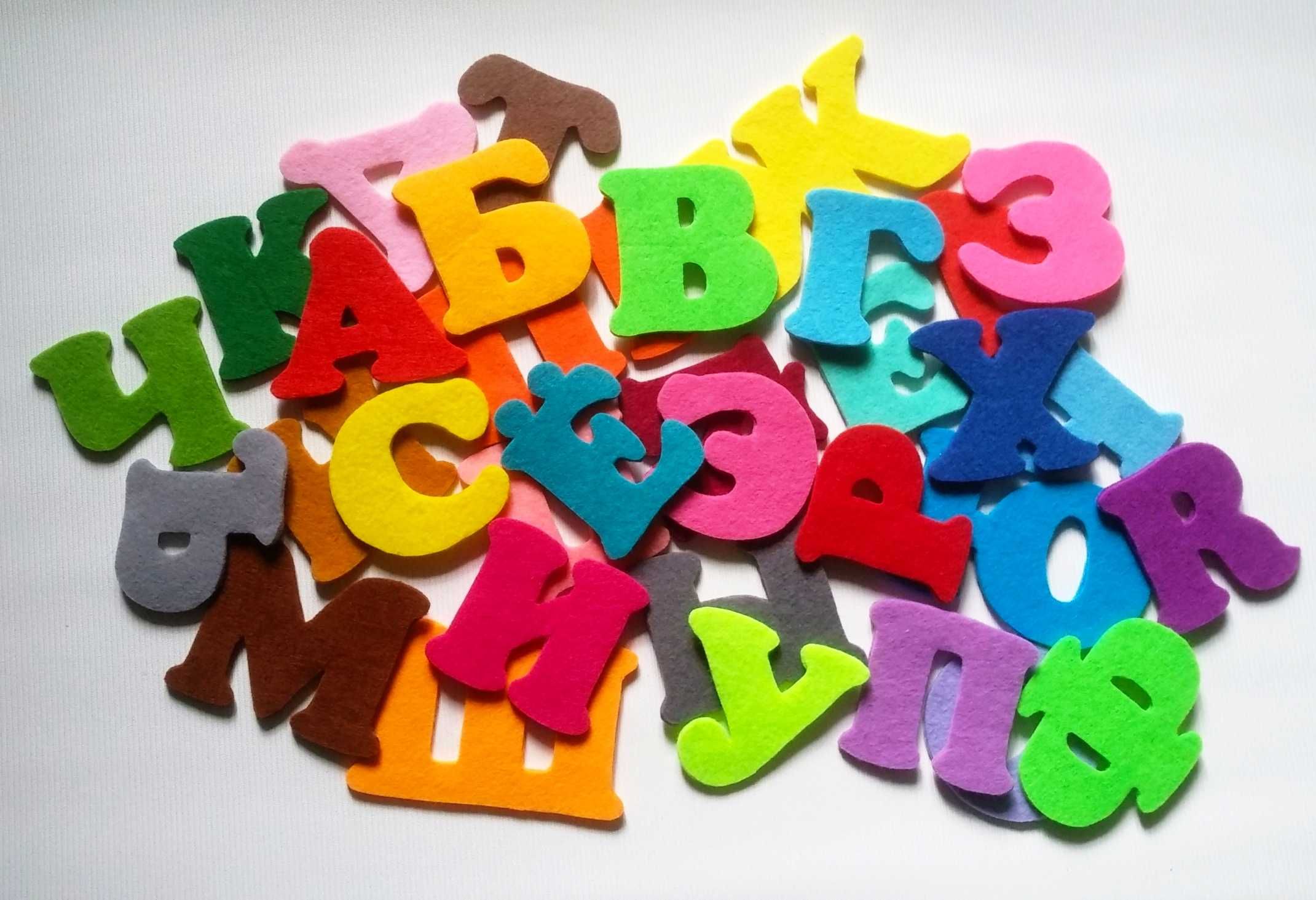 Буквы алфавита для малышей.