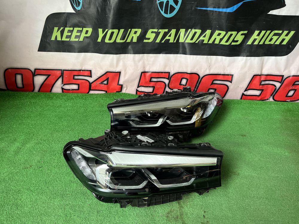 Bmw Seria 5 G30 G31 Facelift  Set Faruri Far Stanga-Dreapta Led