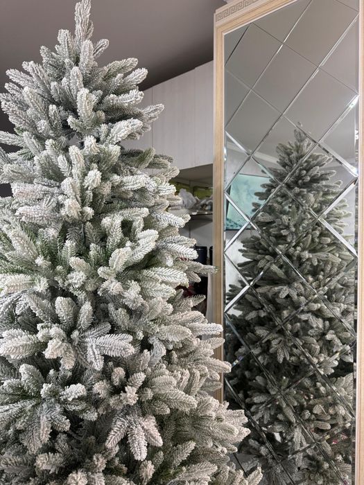 Ёлка новогодняя СНЕЖНАЯ со снегом