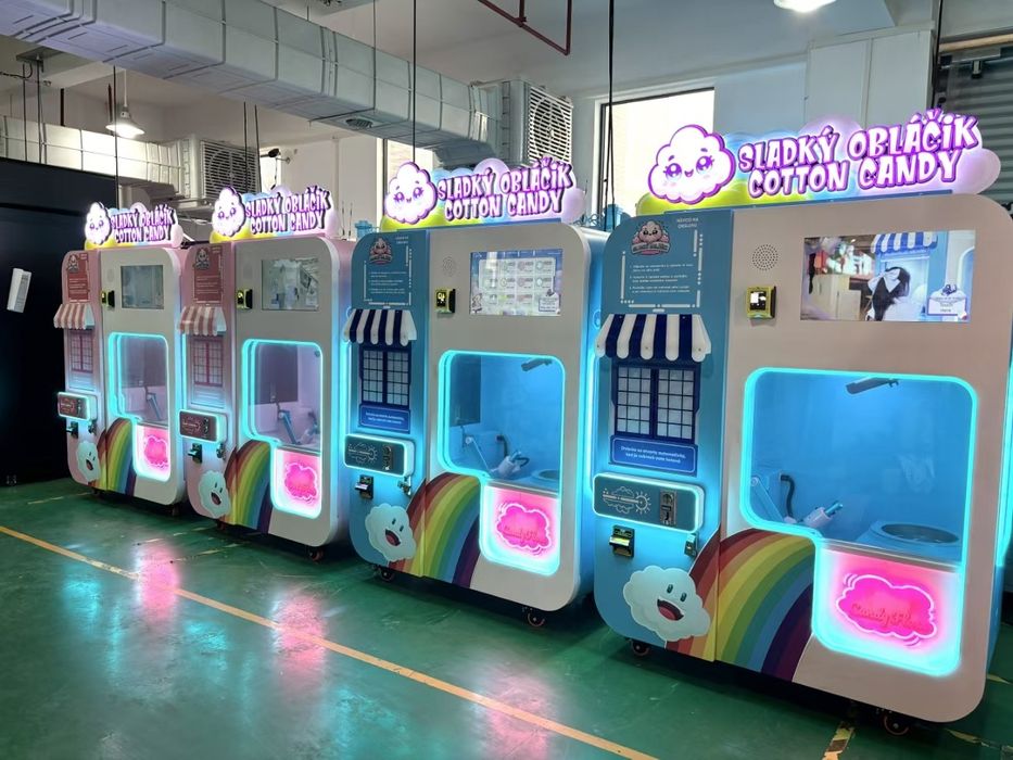 Вендинг аппарат сахарной ваты.Шакар пахта вендинг аппарат