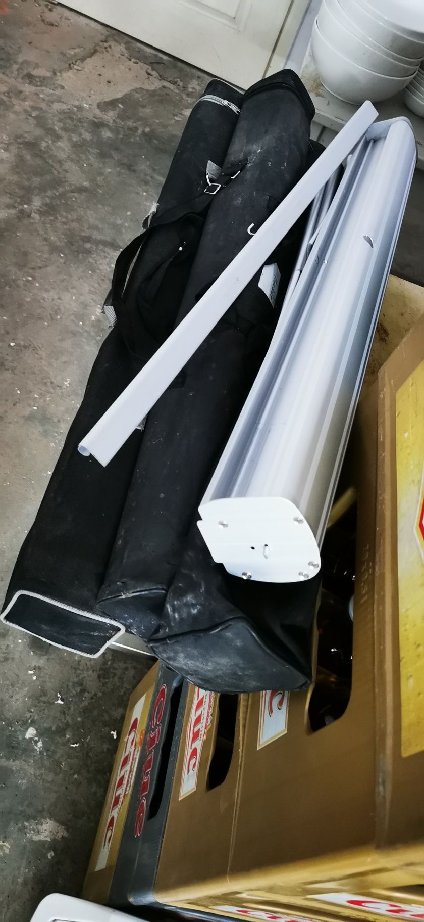 Rollup 85x200 cadru aluminiu.