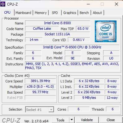 Dell OptiPlex 3060 – i5 8500 16GB RAM SSD 240GB + HDD 1TB GT 710 Wi-Fi