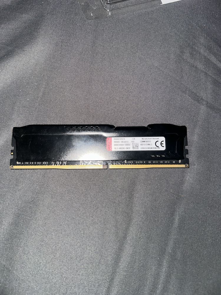 16gb ddr4 hayperX fury оперативная память