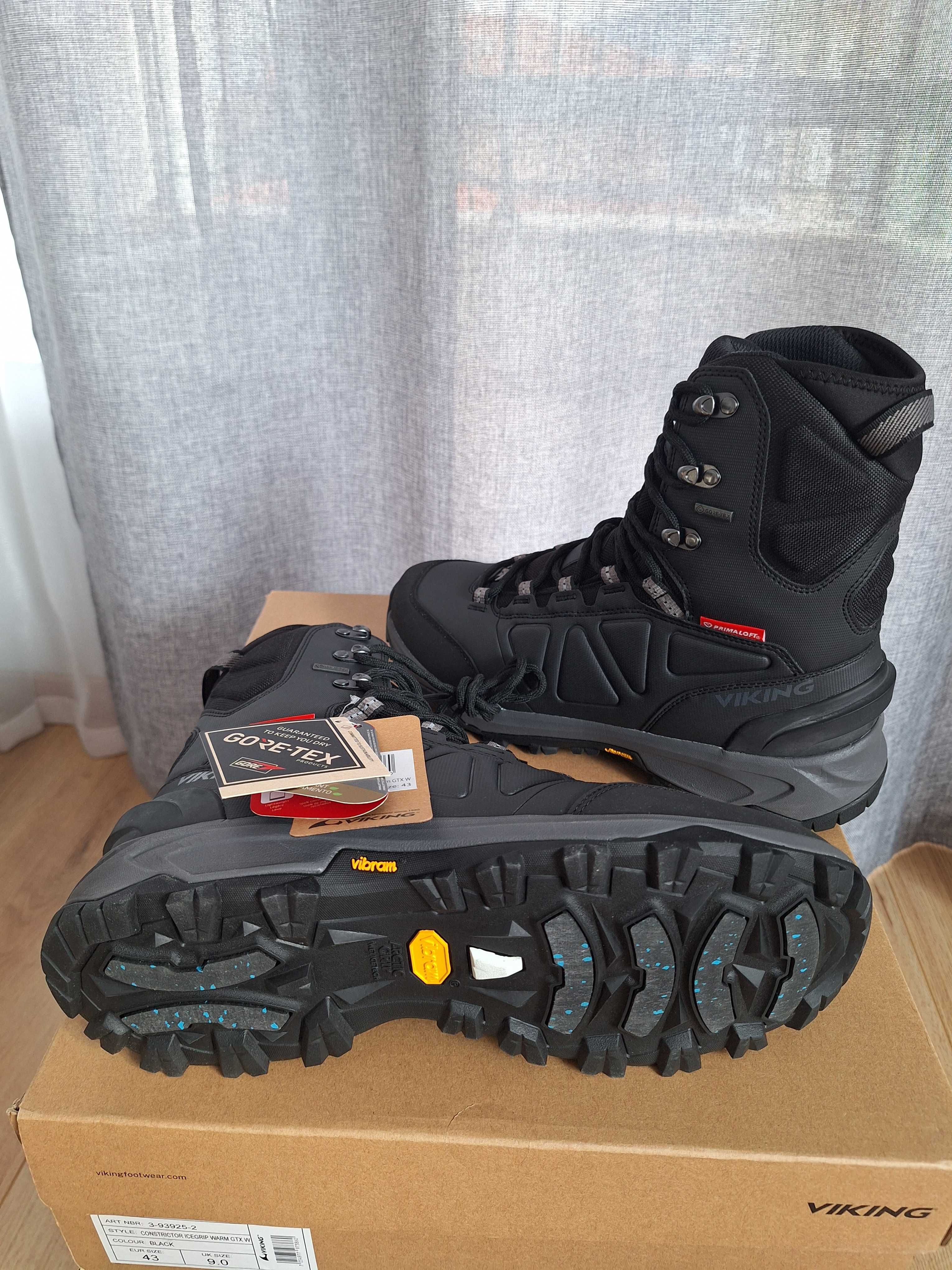 Viking Constrictor IceGrip Warm GTX - Чисто нови 43 !