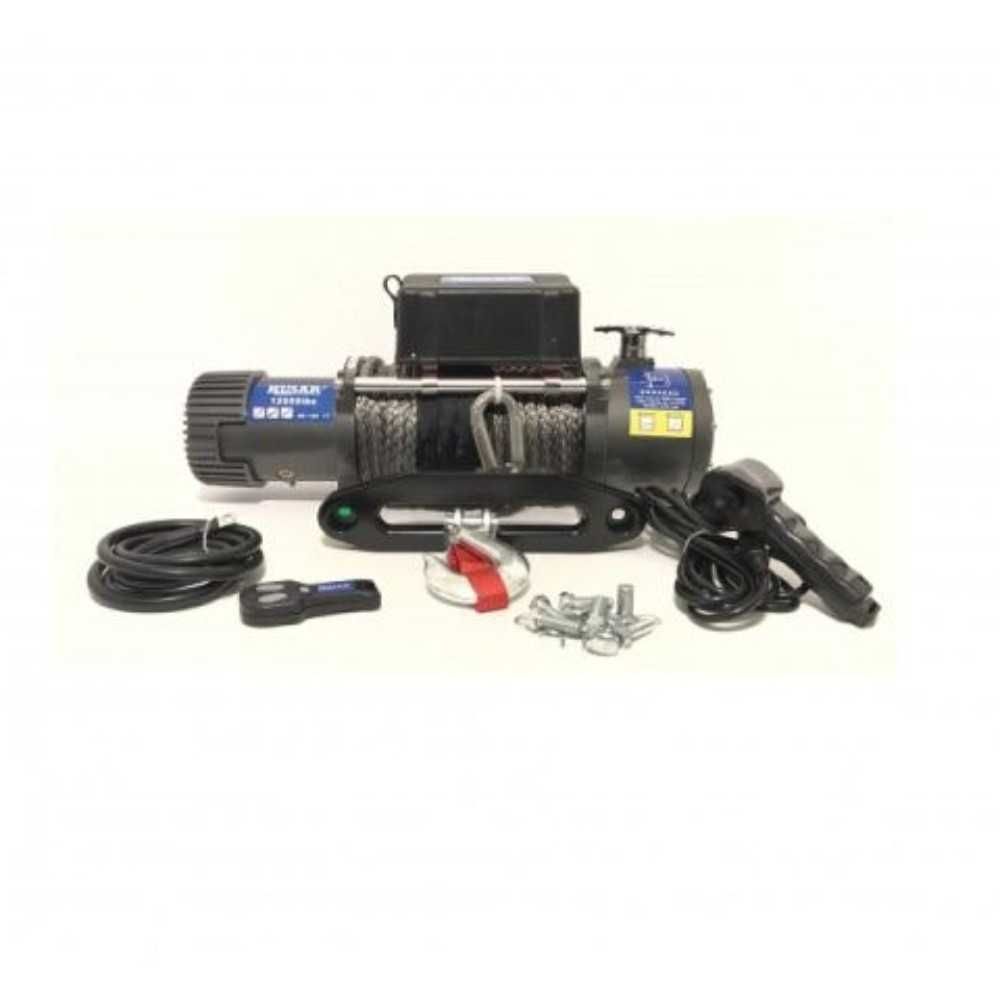 Troliu Husar Winch 12000lbs (5443kg) Cablu Sintetic 12V