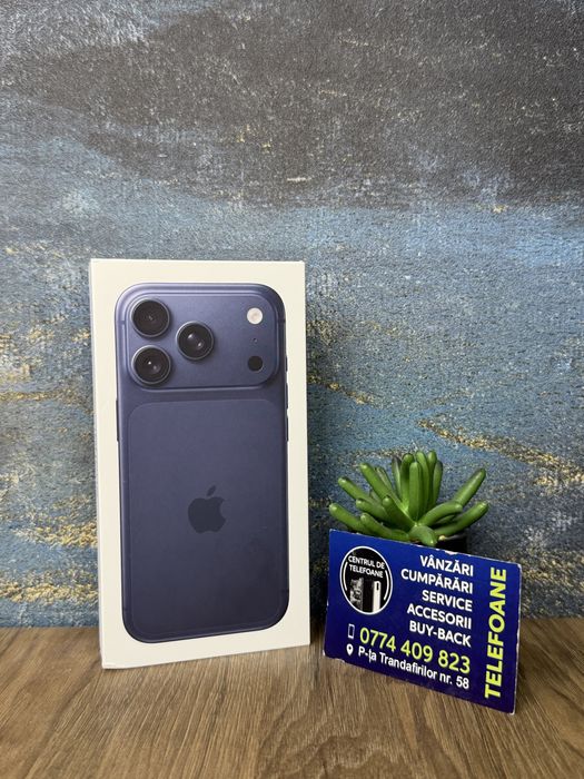 Iphone 17 pro /256gb/2 Ani garantie Centrul de Telefoane/rate