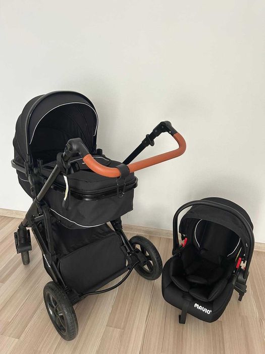 Carucior 3 in 1 pentru Bebelusi Mavio Adventure, Landou , Scoica