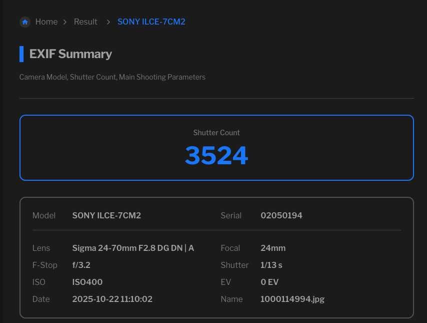 Sony A7C II + Sigma 24-70mm F2.8