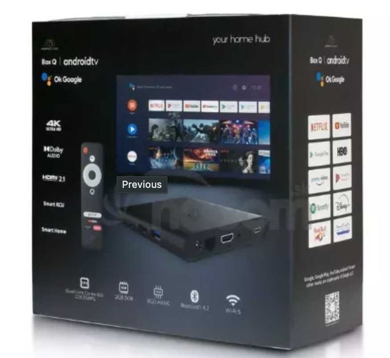 Homatics Box Q, Netflix, Android TV