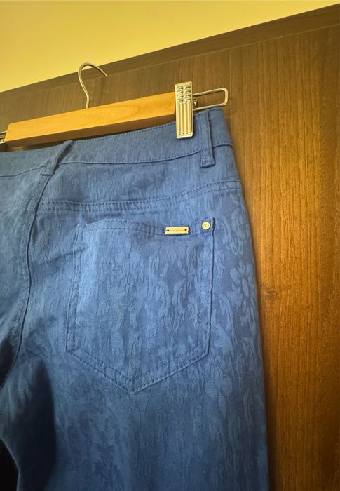 Blugi skinny Motivi albastri cu model - masura 36