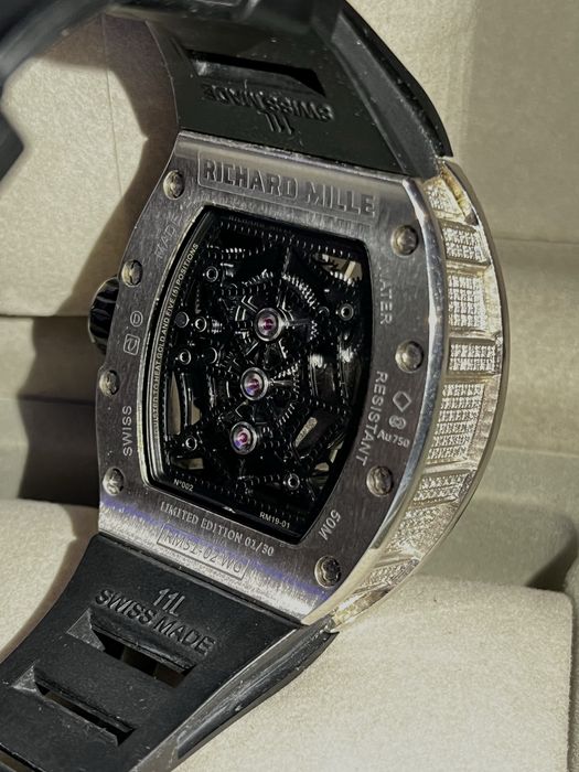 Richard Mille 19 01 moissanite ЕДИНСТВЕН!!!