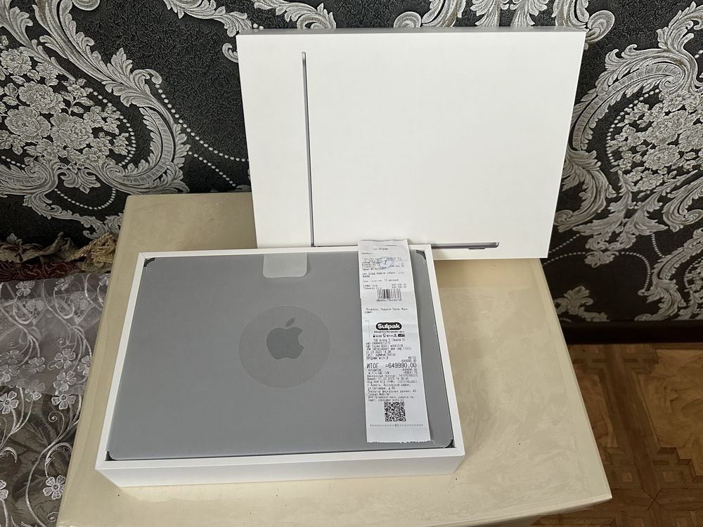 Sulpak|MacBook Air 13.6 M2 2023 EAC|SSD256GB|OZU8GB|блок З/У два порта