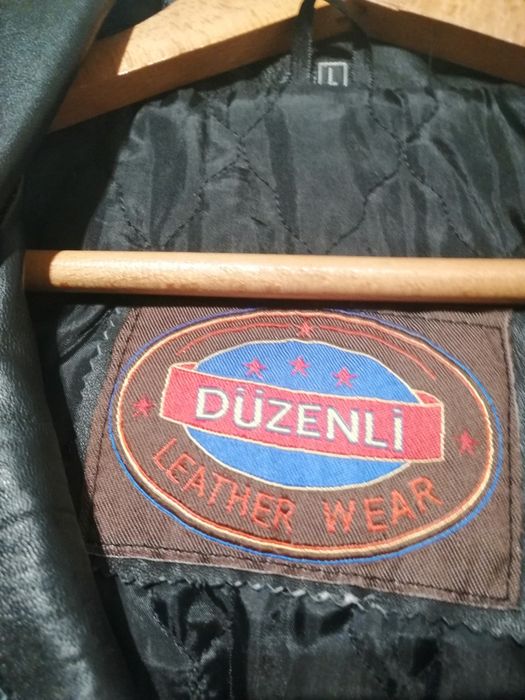 Дамско кожено манто