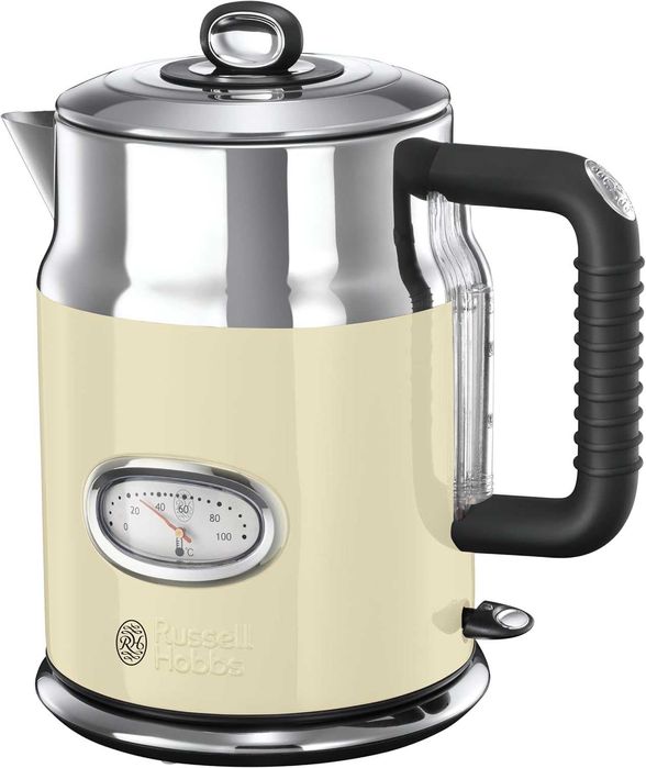 Електрическа кана Russell Hobbs Retro полирана неръждаем стомана 2400W