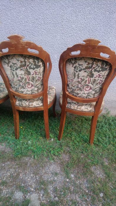 Set de 4 scaune vintage , stil Ludovic