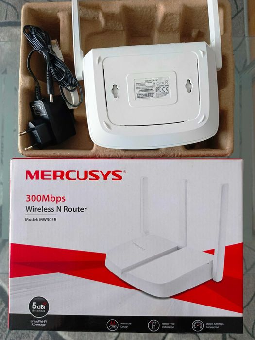 Wi-Fi Рутер Mercusys MW305R - 300 Mbps Wireless N Router