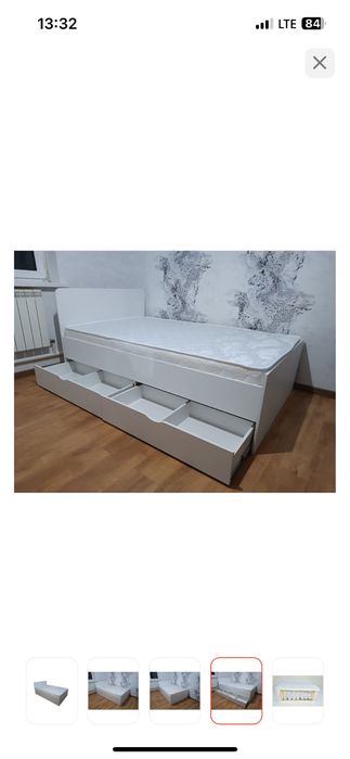 Продам кровать 100х200 без матраса