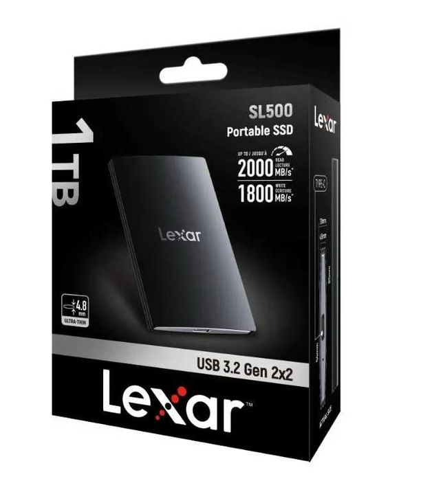 Портативный SSD Lexar SL500 1TB / 2TB new