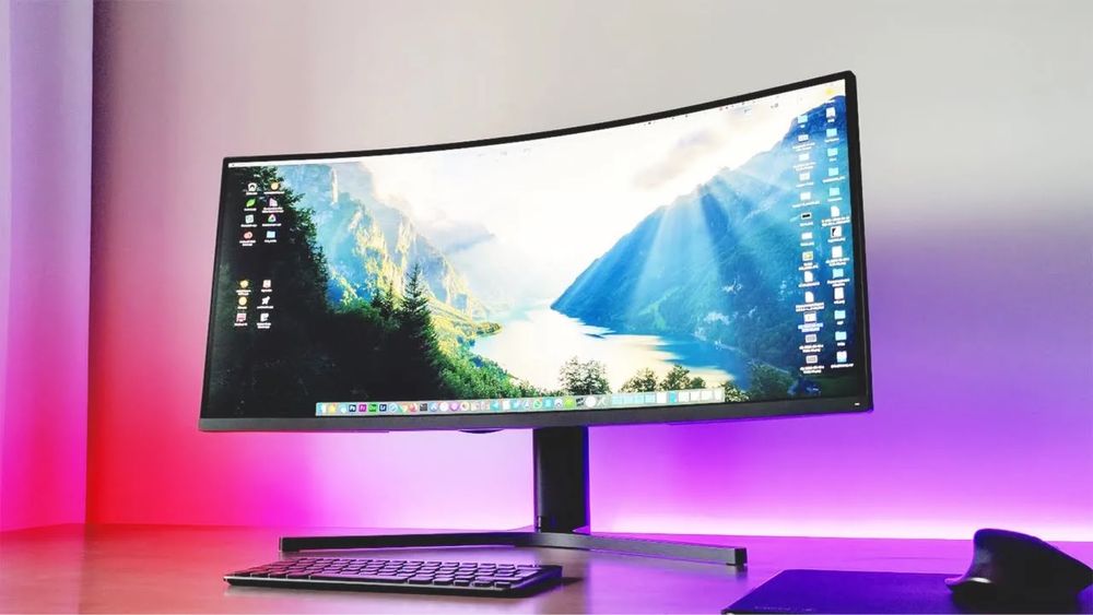Игровой 2K монитор Xiaomi 34”, 180 Гц, изогнутый