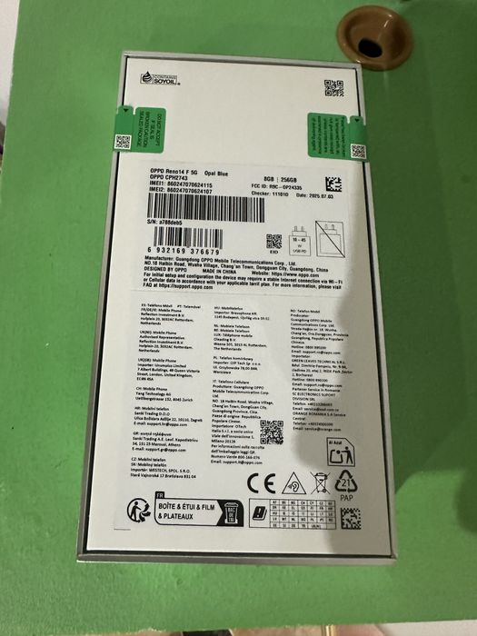 Oppo Reno 14 F 5G