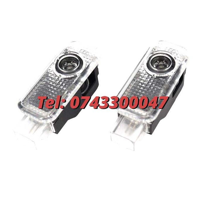 Set Proiectoare Logo Audi Lampi Led Portiera Usa Audi A3
