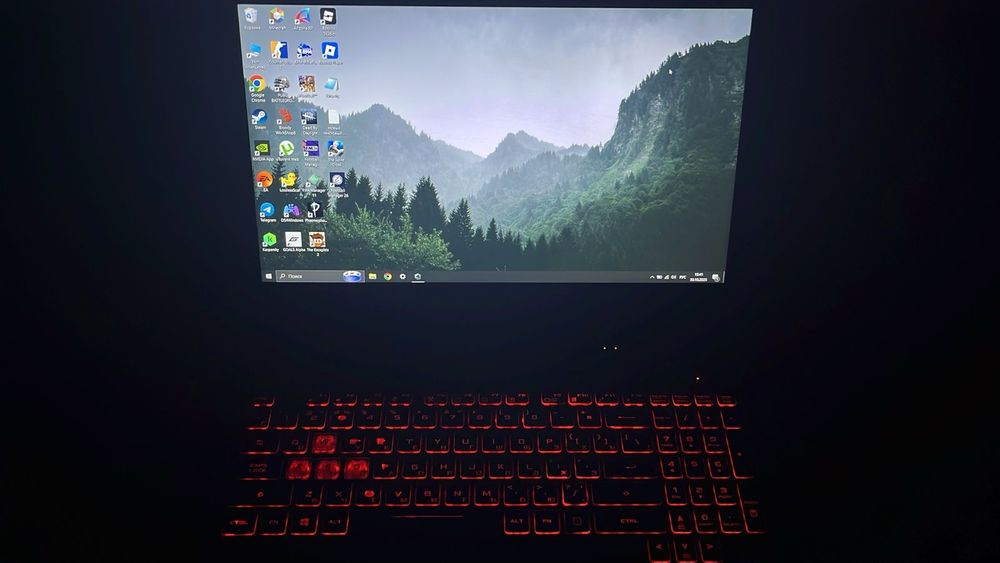 Asus TUF Gaming FX505DT (Новый аккумулятор) 1650/Ryzen 5 3550H/16gb