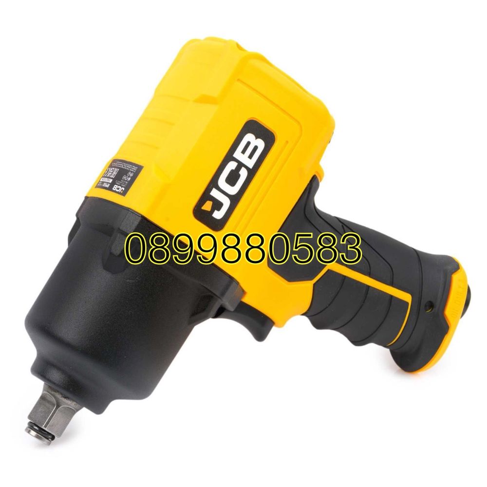 Пневматичен гайковерт с къс шпиндел 1/2" 1450Nm JCB