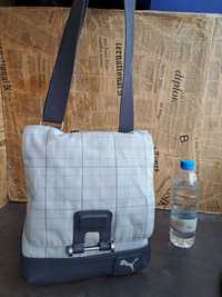Puma-сива текстилна чанта