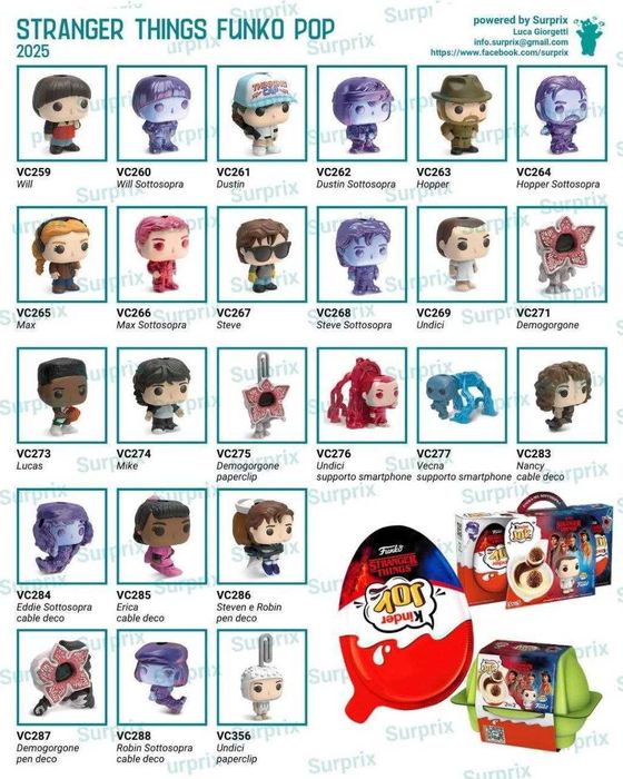 Kinder joy Funko