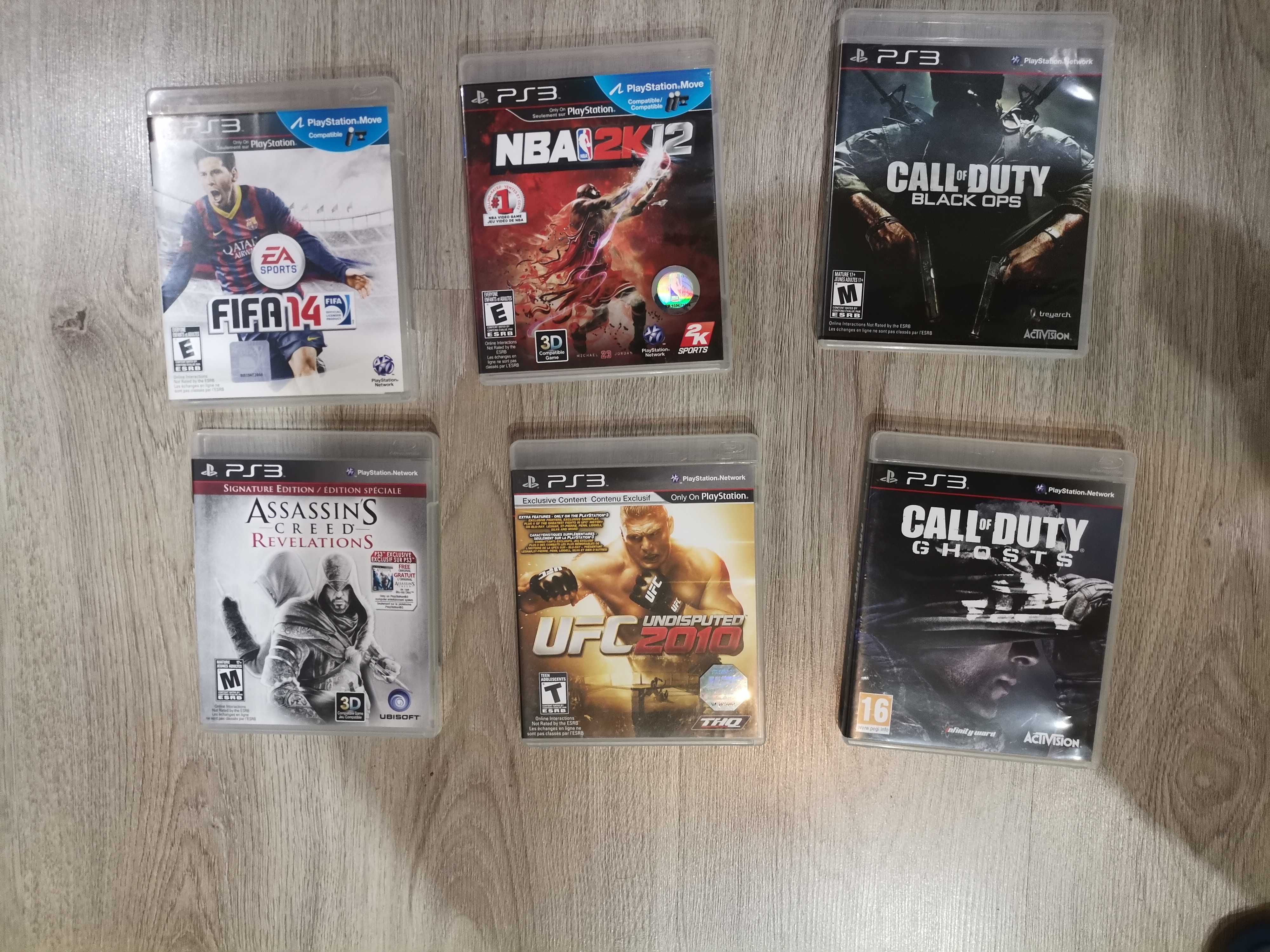 6 игри за ps3 пакет