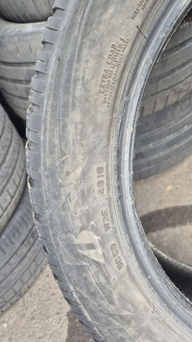 215 55 18 4бр зимни гуми континентал дот 19 6мм граифер без лепенки