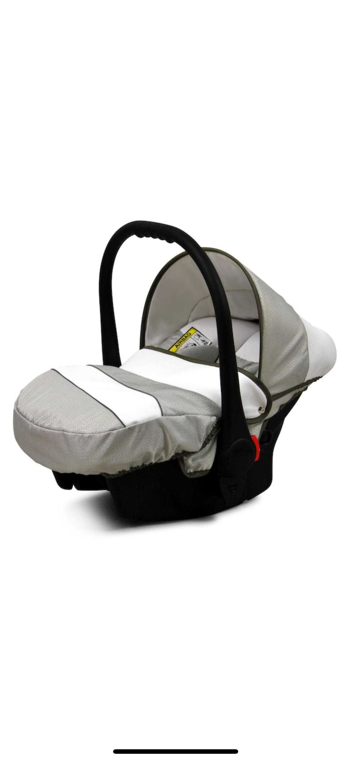 Carucior 4 in 1 White Lux, BabyLux, Aluminiu