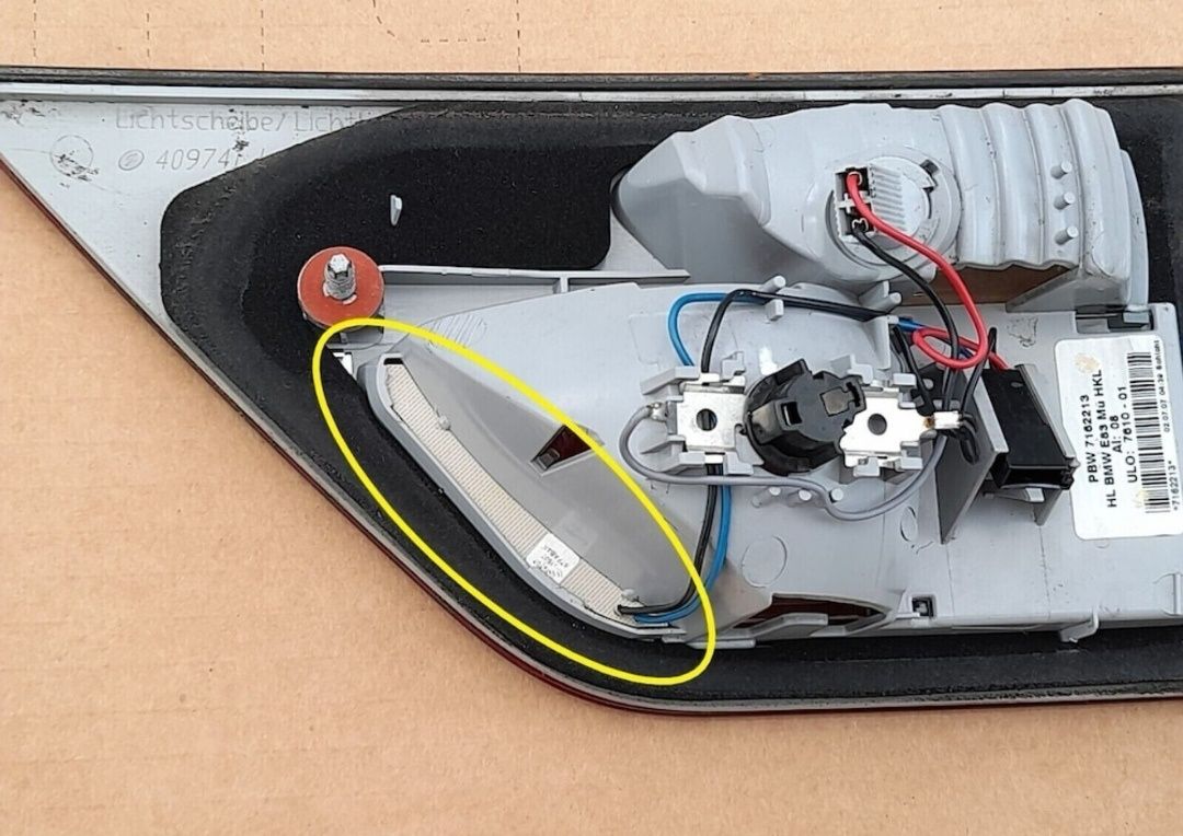 Placuta led reparație x3 e83 stop / lampa spate