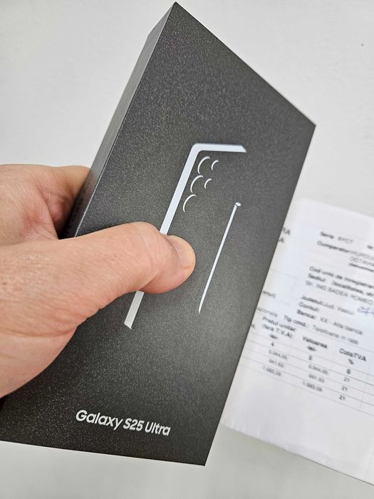Samsung Galaxy S25 Ultra, 512 gb, sigilat la cutie, 2 ani Garantie.