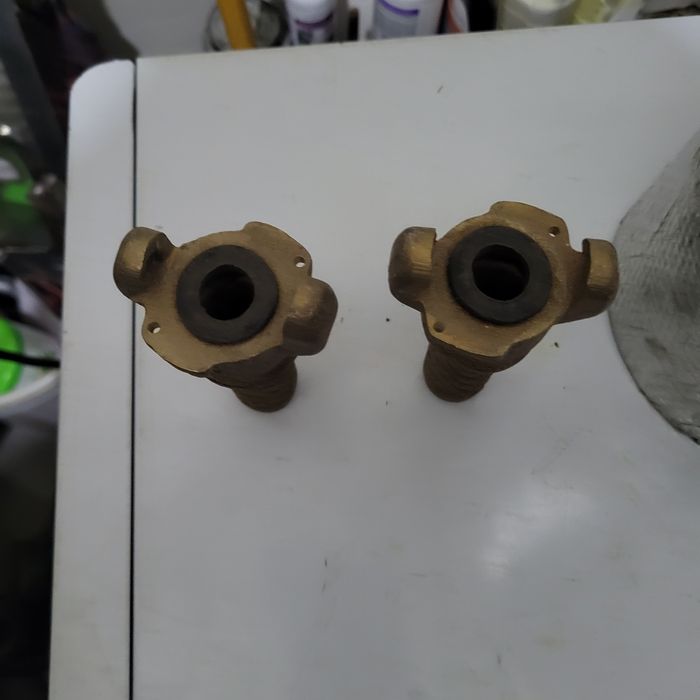 Соединение стальное кулачковое новый.