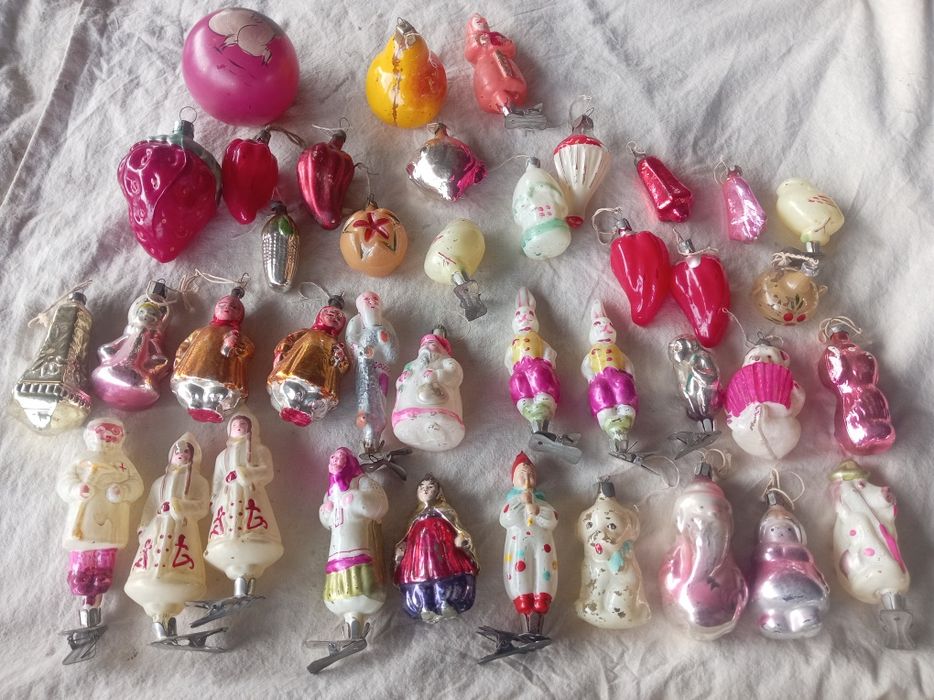 Ёлочные игрушки советские