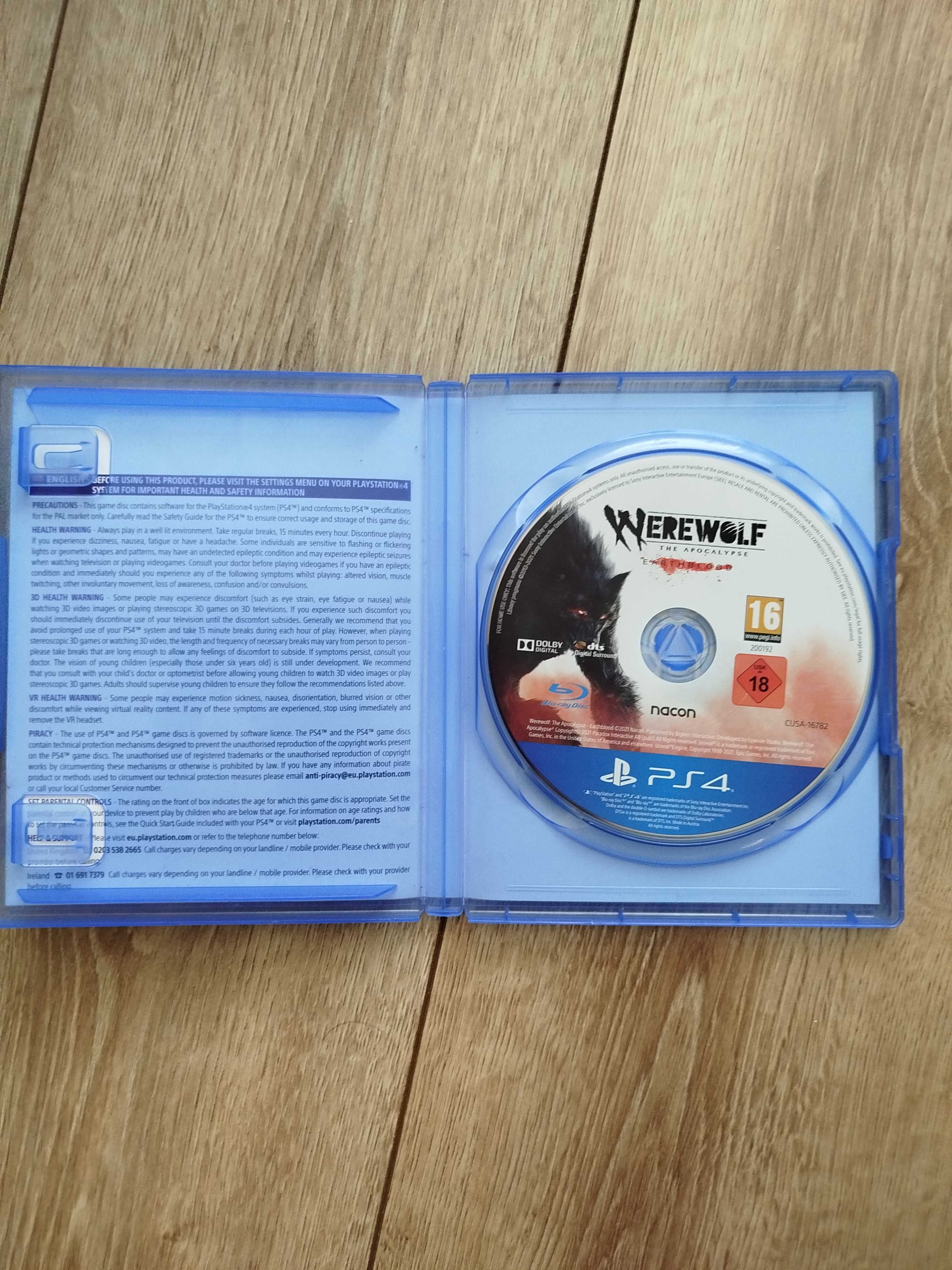 Продавам игра за PS4 Werewolf: The Apocalypse
