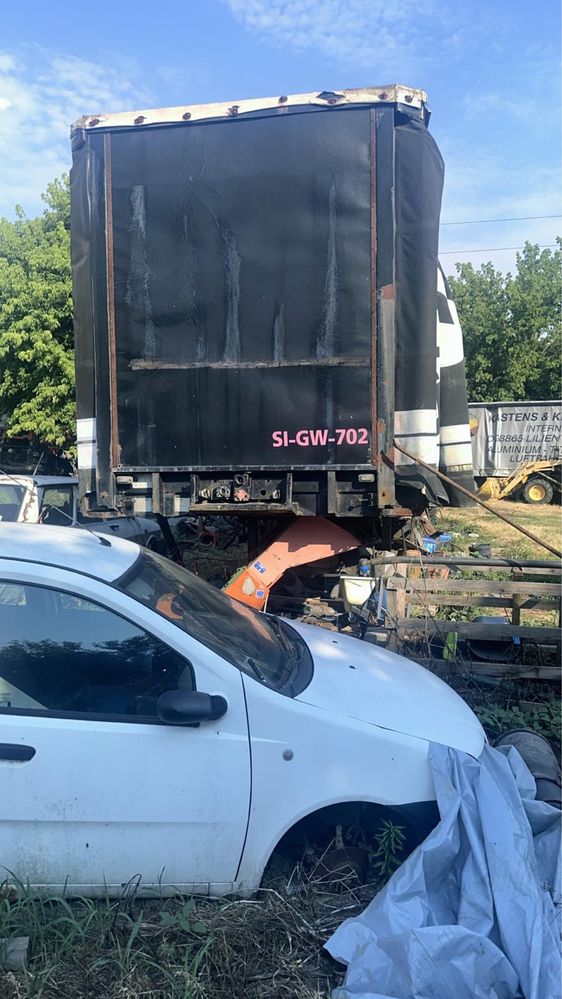 Semiremorca schmitz ideala pentru platforma