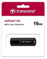 Кшт. USB 3.1 Flash Флешка 16 ГБ Transcend JetFlash 700