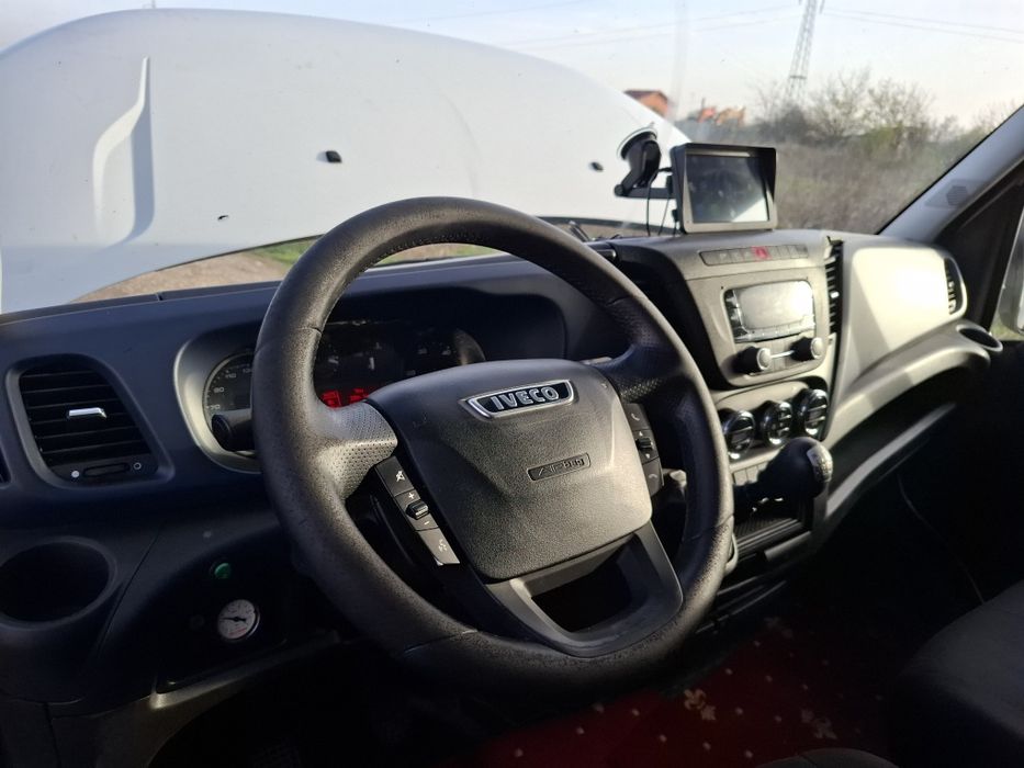 Iveco daily 2019 12 EP euro 6 cat.B prelata role decopertabila +Lift
