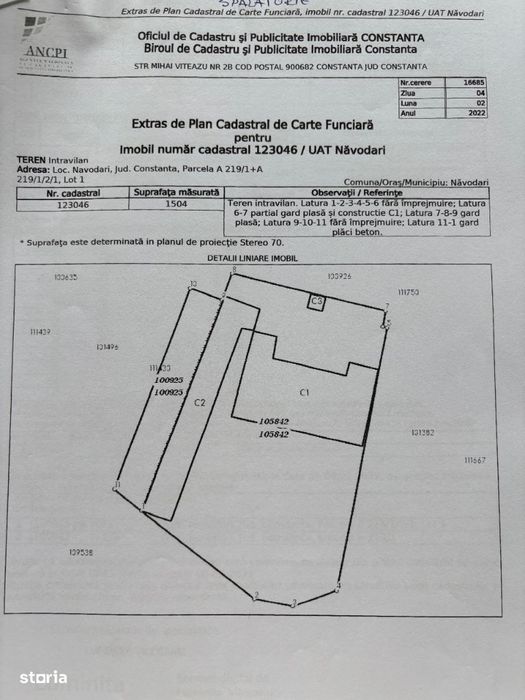 Teren Mamaia Nord + Autorizatie P+2 / Depus pentru Puz P+6