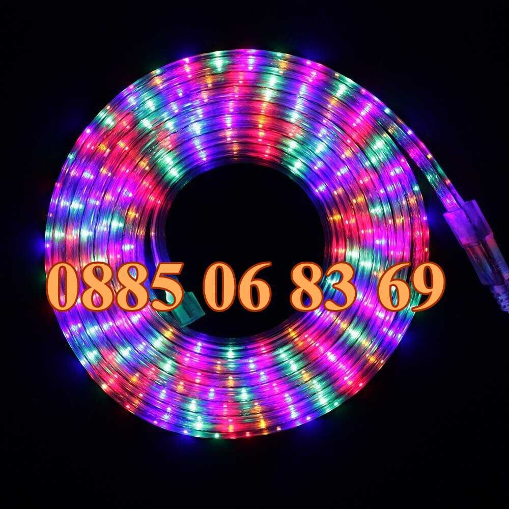 LED лента 5, 10 или 20 метра многоцветна RGB, ленда за украса