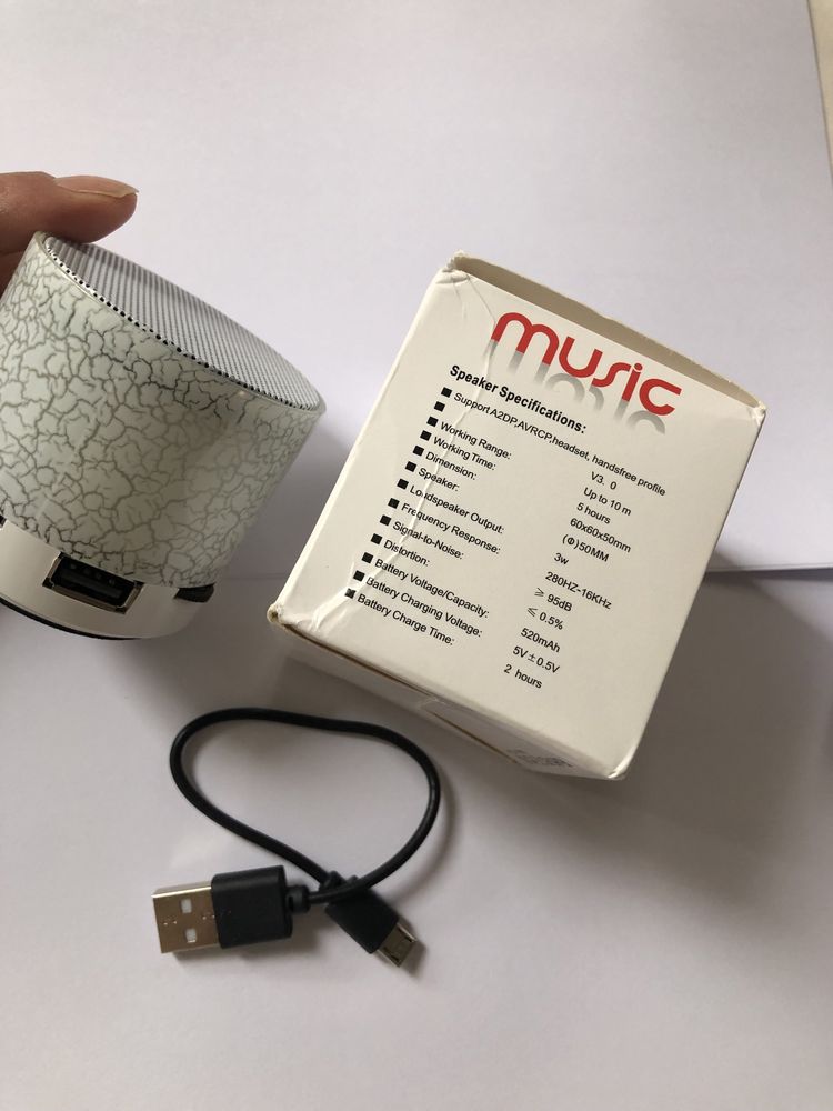 Мини спийкър/Микрофон/Колонка mini speaker bluetooth