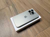 iPhone 15 pro natural titanium 128 gb
