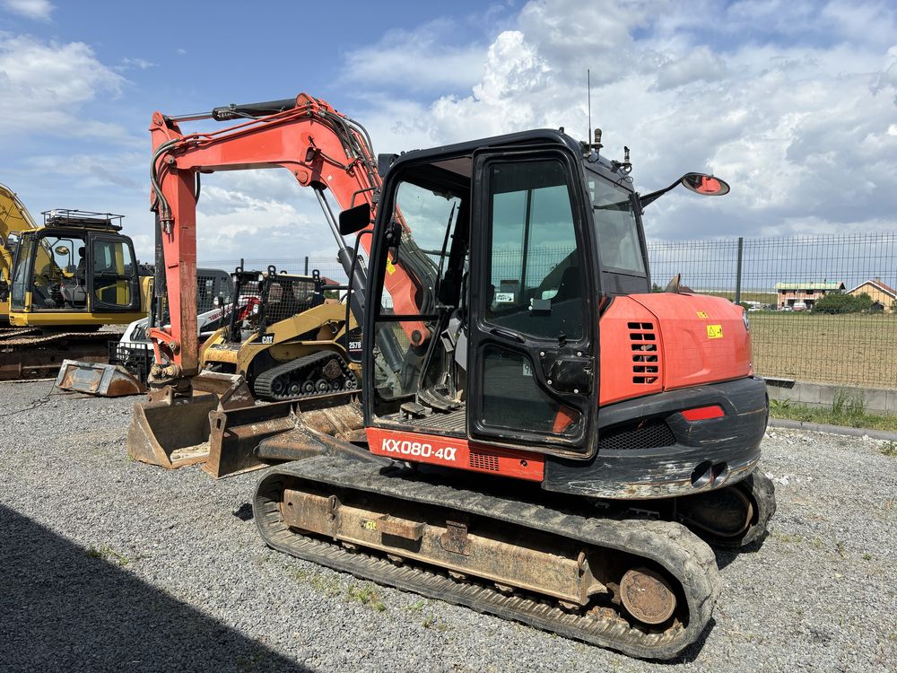 Excavator senile Kubota KX080-4 Posibilitate leasing rate