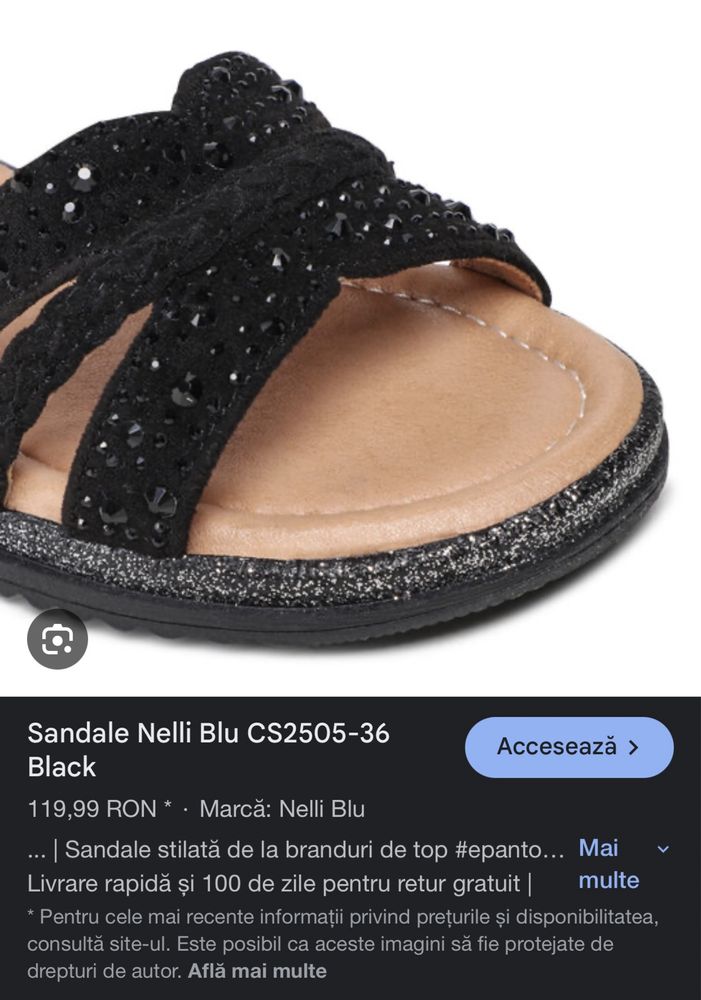 Sandale Fete Nr. 34 CCC