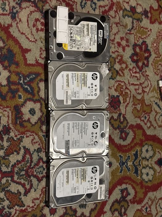 Жесткие диски 2 тб tb hp , wd black. Серверные в хорошем сотсоянии.