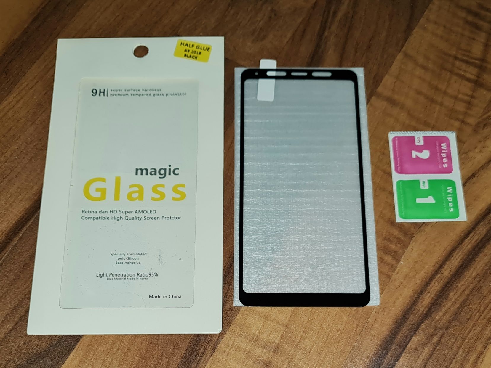 Folie sticla full cover originala SuperGlass Samsung A9 2018 A920