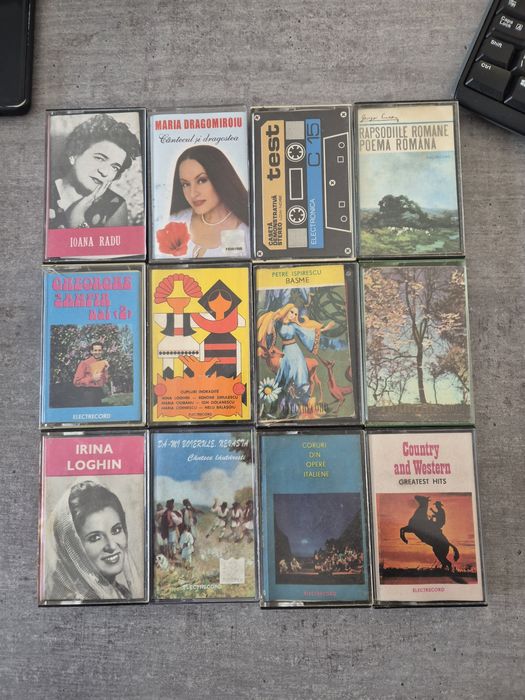 Lot 12 casete audio Electrecord